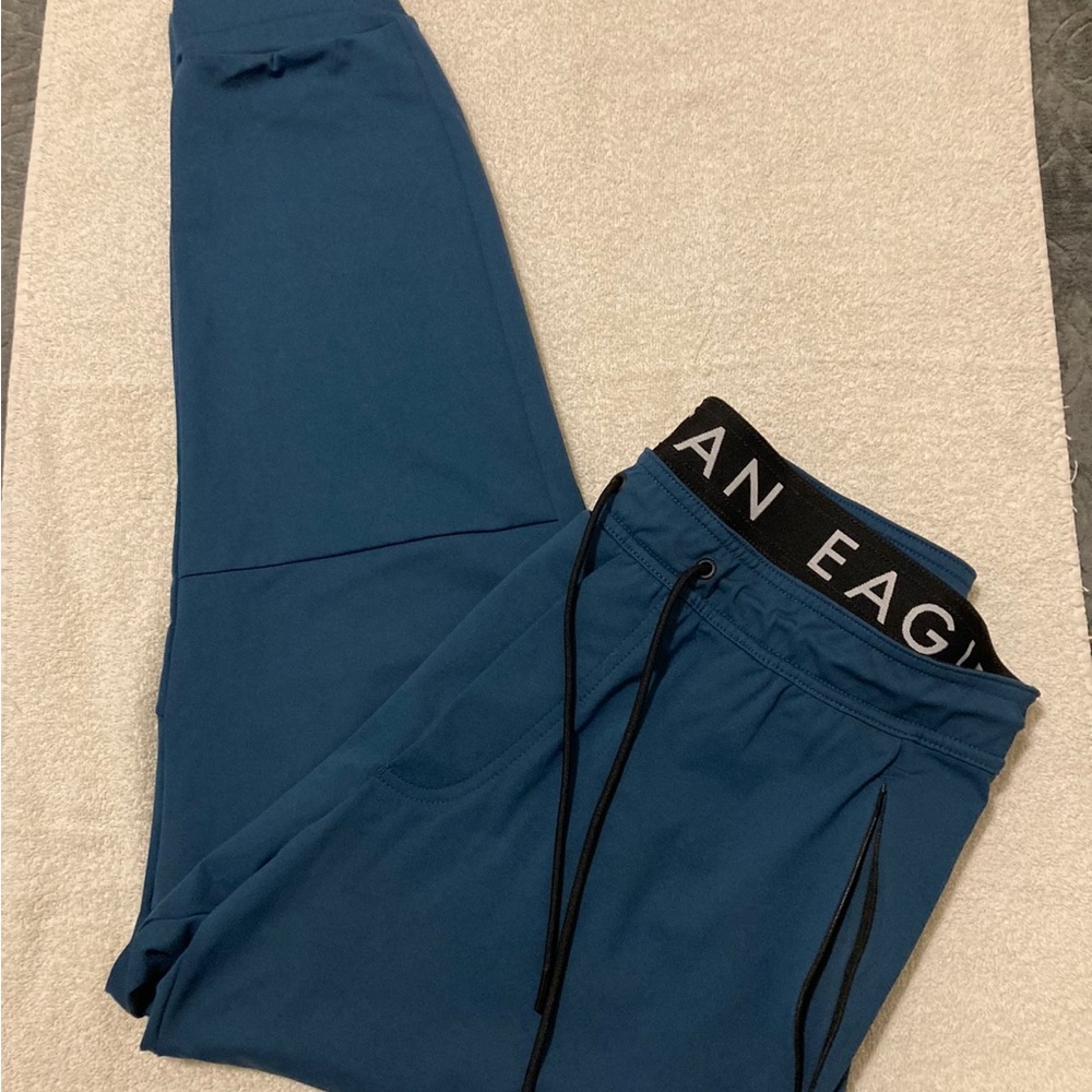 New! Mens American Eagle Blue Joggers